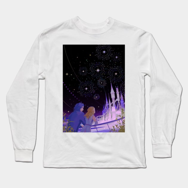 Fireworks Long Sleeve T-Shirt by Afterblossom